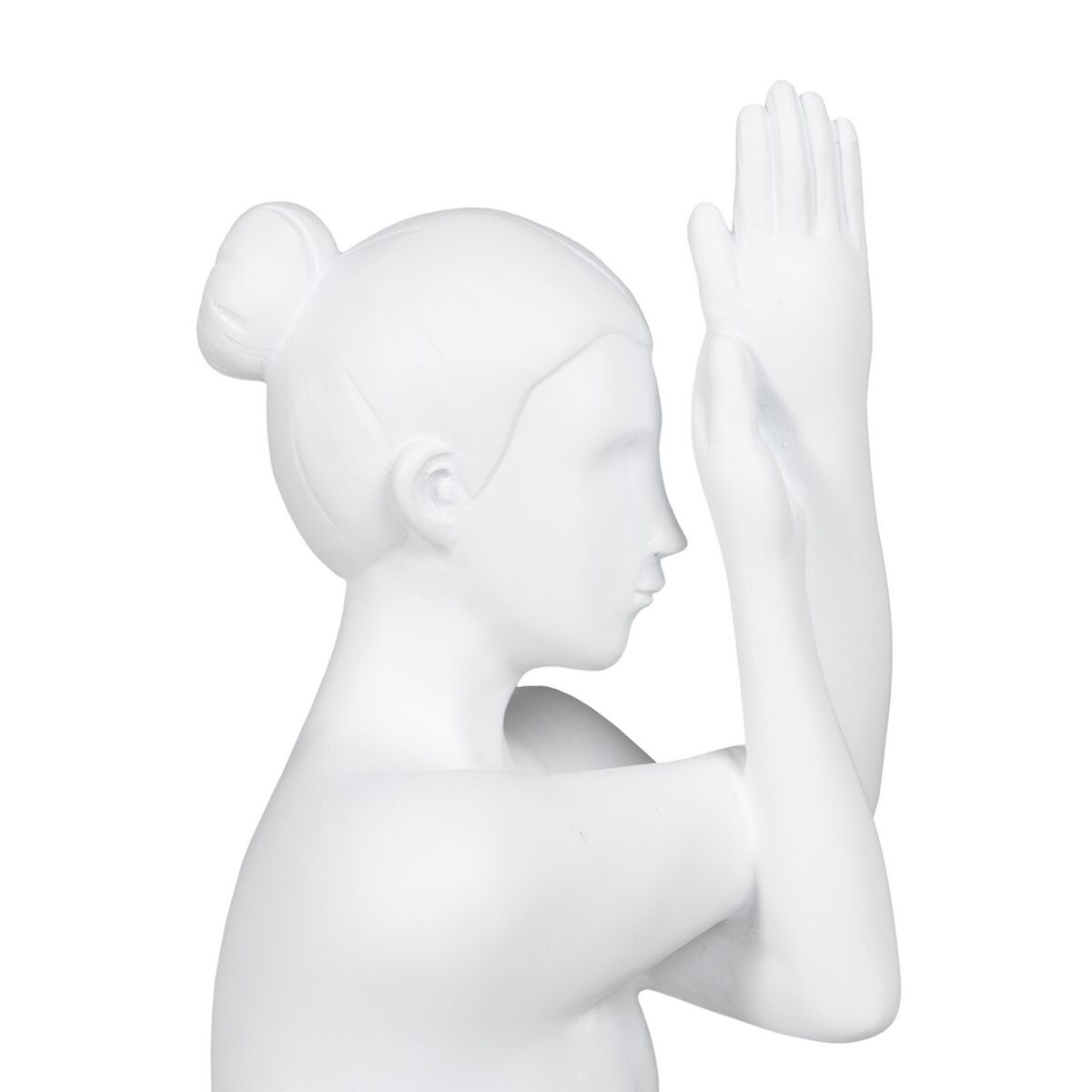 Dekorativ figur Hvid 18 x 13 x 24 cm